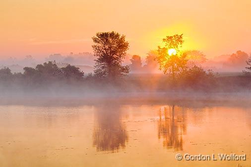 Misty Rideau Canal Sunrise_11862.jpg - Photographed along the Rideau Canal Waterway near Smiths Falls, Ontario, Canada.